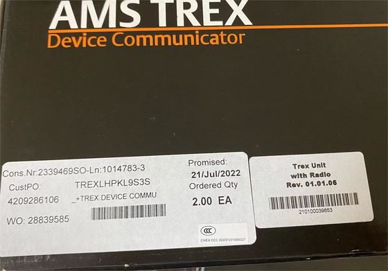 TREXLHPKL9S3S 에머슨 AMS TrexTM 장치 통신기