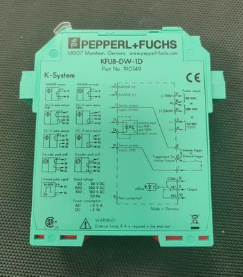 펩펄 + 퓨치 회전 속도 모니터 KFU8-DW-1.D ≤ 10 Hz 전환 주파수 및 0.3 mm 목표 크기