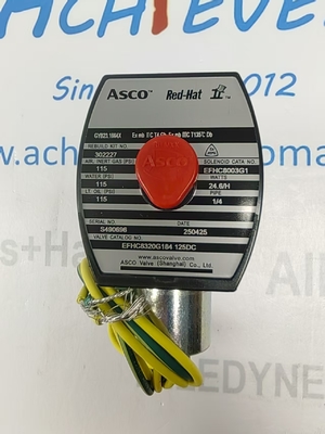 ASCO 8210G095MO 소레노이드 밸브