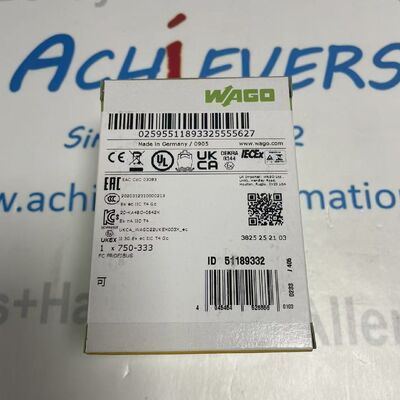 WAGO 750-333 2세대 PROFIBUS DP 산업 자동화용 필드 버스 결합기