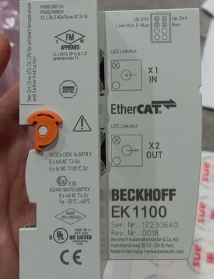 벡호프 EK1100 에더CAT 커플러