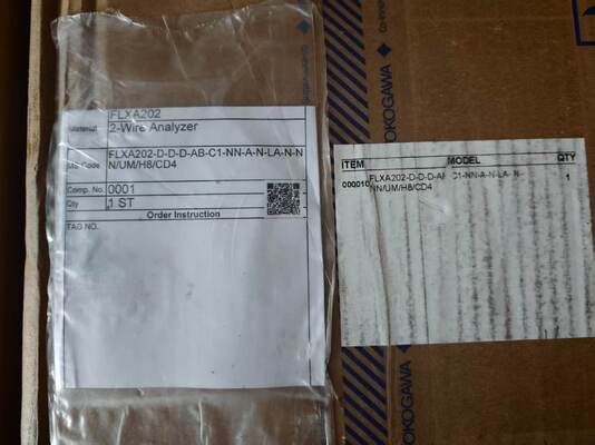 YOKOGAWA FLXA202-D-D-D-AB-C1-NN-A-N-LA-N-NN/UM/H8/CD4 2선식 액체 분석기, Yokogawa FLEXA 송신기