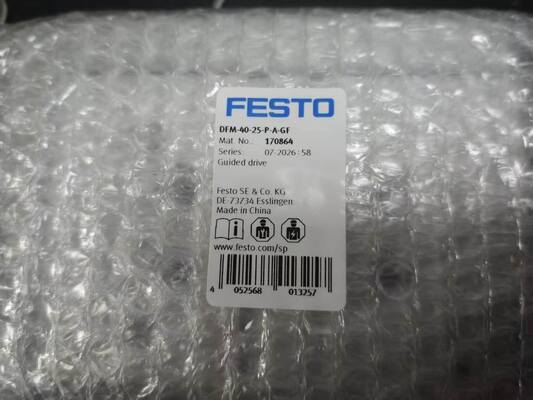 FESTO DFM-40-25-PA-GF 유도 공압 실린더